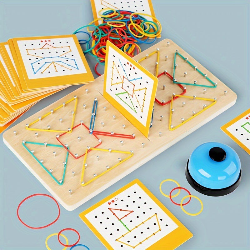 Geoboard Montessori – Éveillez la Créativité Géométrique de Votre Enfant