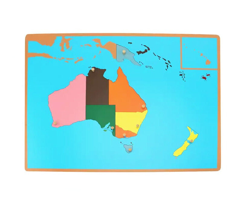 Carte du Monde Montessori : un voyage éducatif et sensoriel à travers les continents