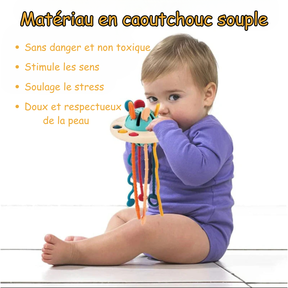 OVNI à tirer Montessori – Un Voyage Sensoriel pour les Petites Mains