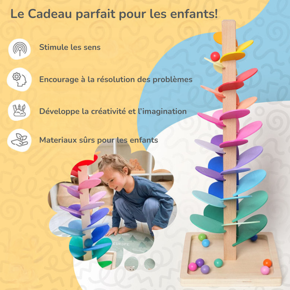 Arbre Arc-en-Ciel Montessori – L’éveil par les sons et les couleurs