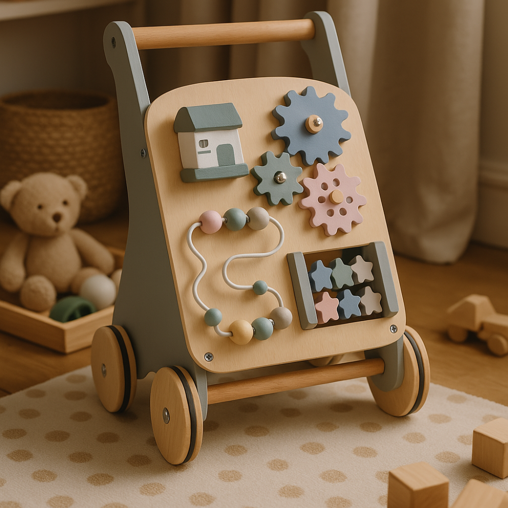 Chariot de Marche d’Activités – Accompagnez les Premiers Pas de Votre Enfant avec Plaisir