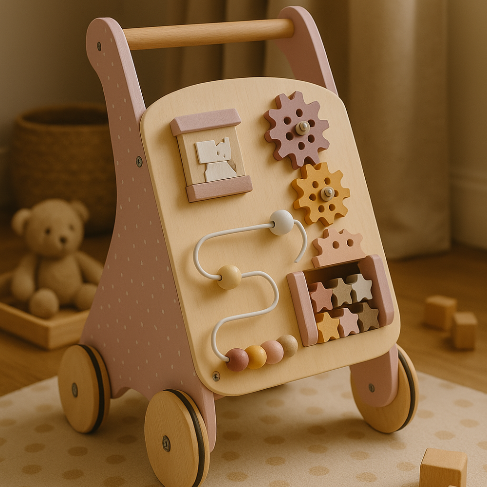 Chariot de Marche d’Activités – Accompagnez les Premiers Pas de Votre Enfant avec Plaisir
