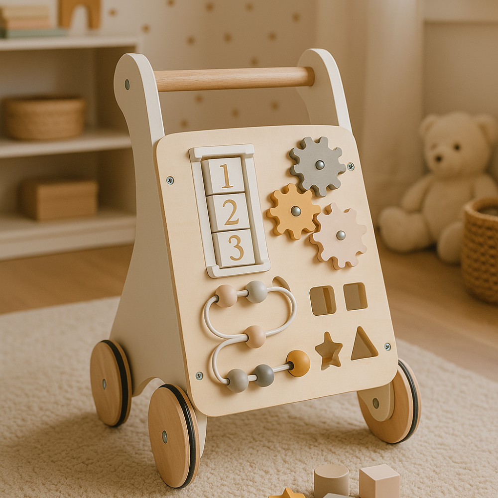 Chariot de Marche d’Activités – Accompagnez les Premiers Pas de Votre Enfant avec Plaisir