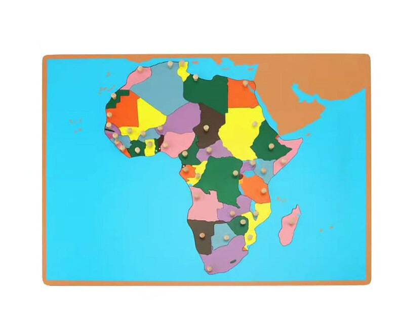 Carte du Monde Montessori : un voyage éducatif et sensoriel à travers les continents