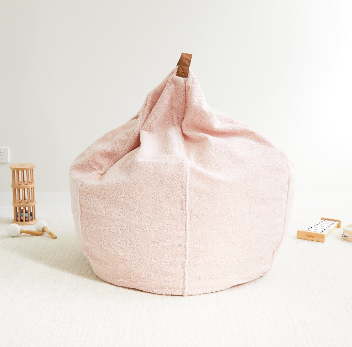 Pouf Teddy en Bouclettes – Le nid douillet pour des moments de détente
