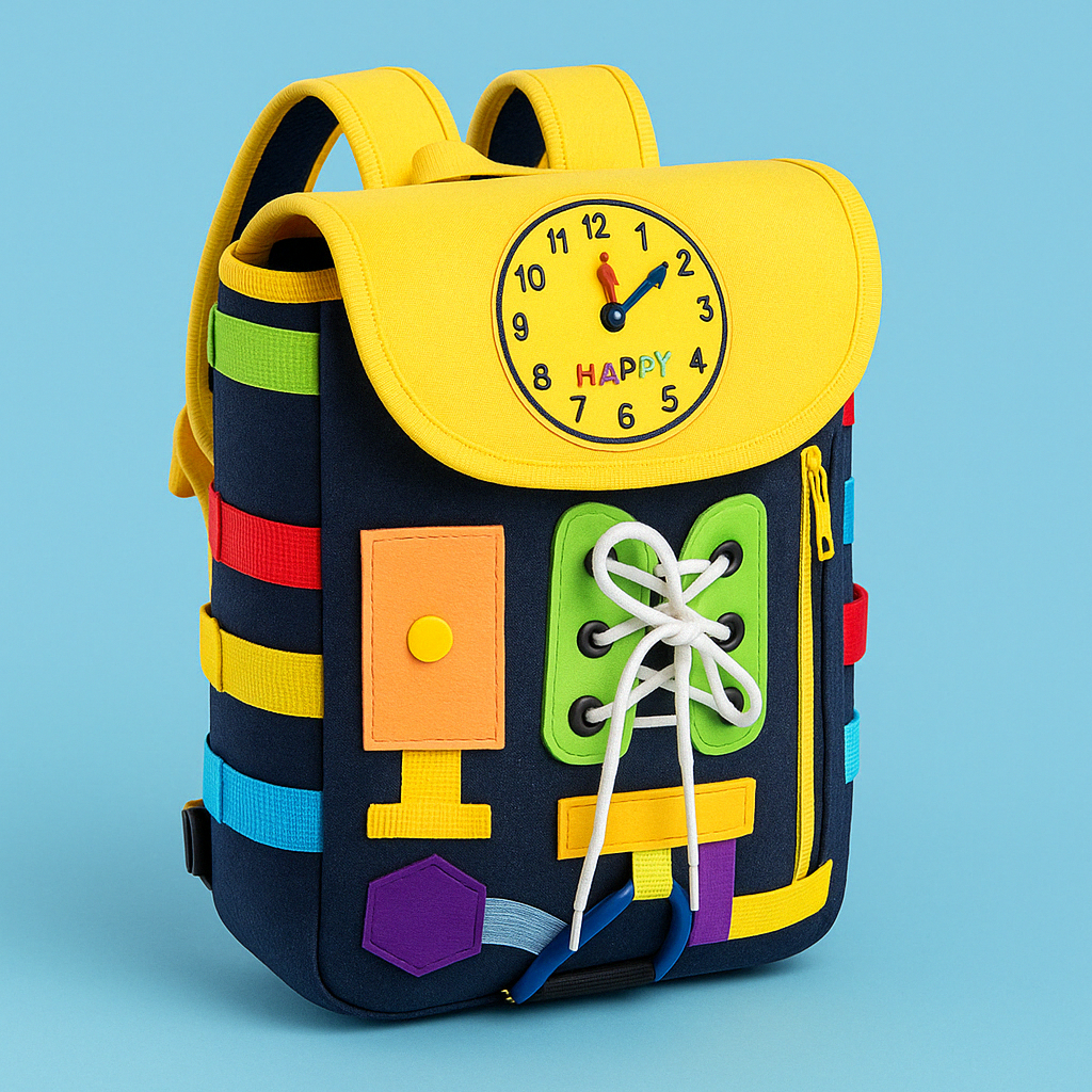 Sac à Dos d'Activités Montessori – L'Aventure Éducative à Porter de Main