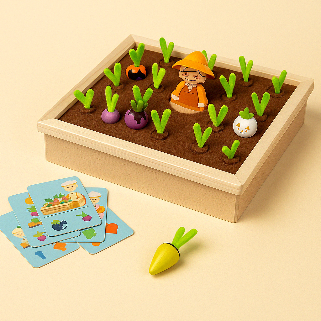 Kit d’Outils Montessori – Pour les Petits Bâtisseurs en Herbe