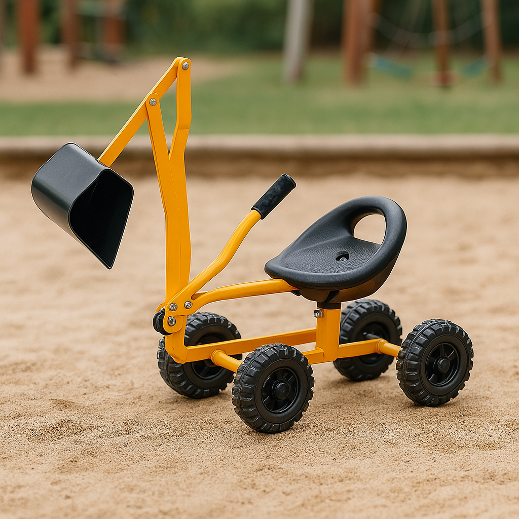 Pelle Mécanique Porteur en Acier pour Enfants – Creusez le terrain de l'imagination