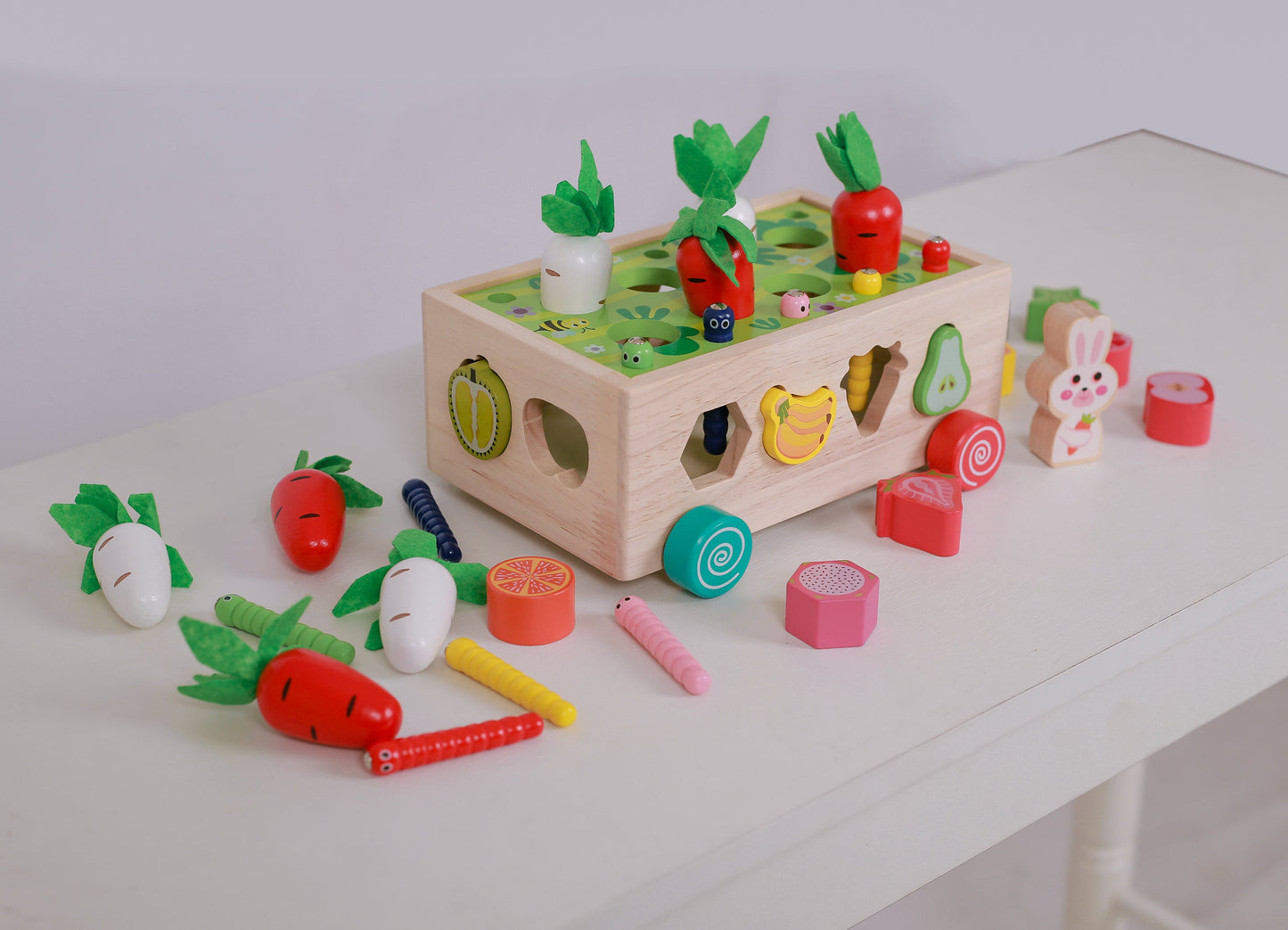 Trieur de Formes Jardin Montessori – Cultivez l'Apprentissage par le Jeu