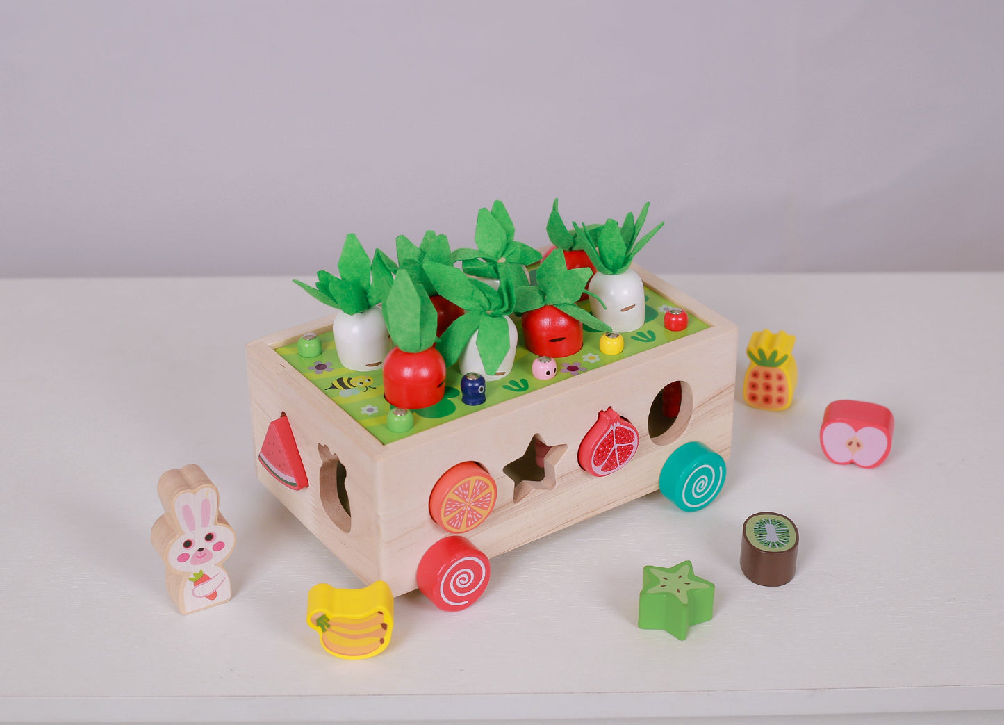 Trieur de Formes Jardin Montessori – Cultivez l'Apprentissage par le Jeu