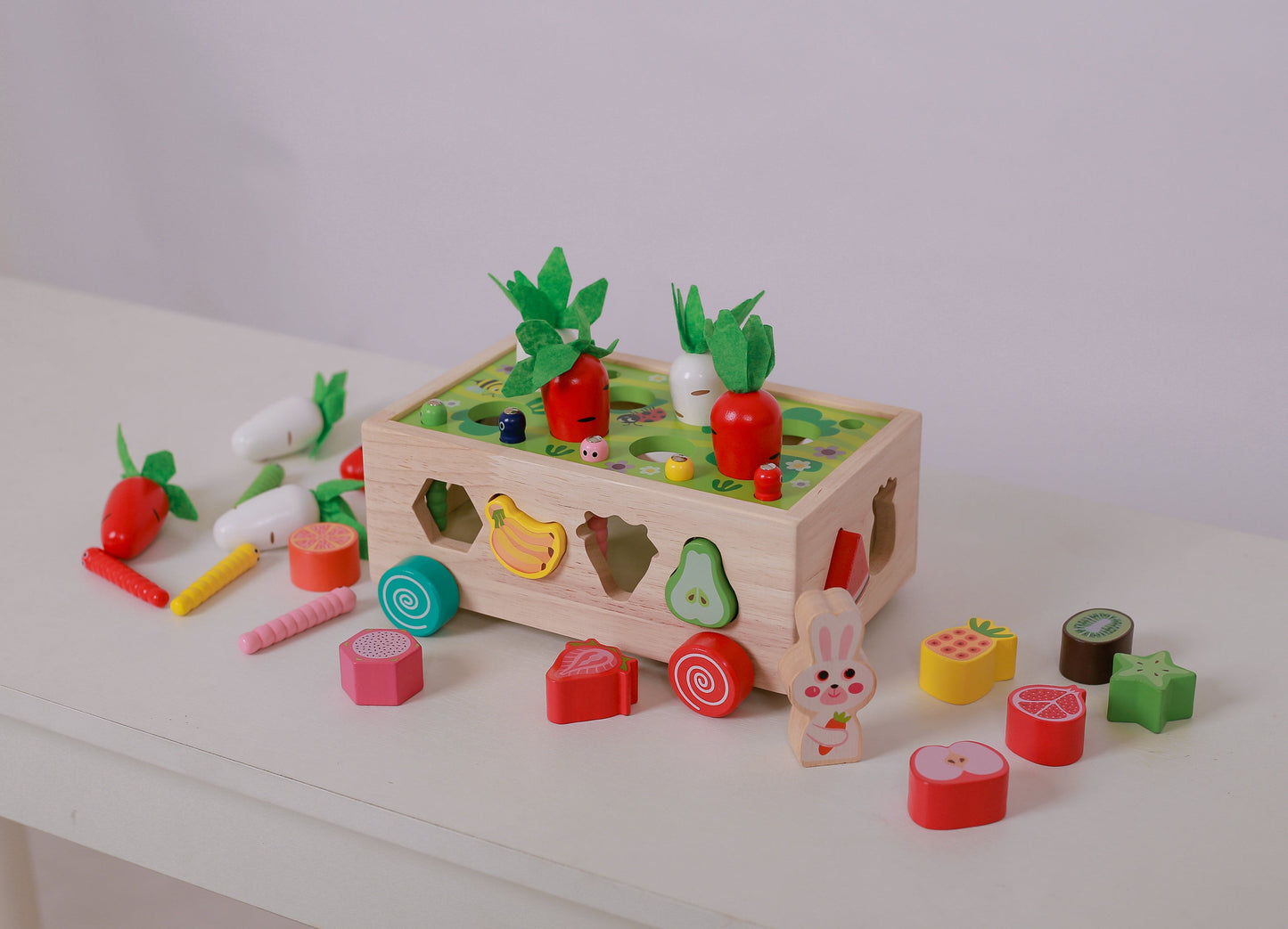 Trieur de Formes Jardin Montessori – Cultivez l'Apprentissage par le Jeu