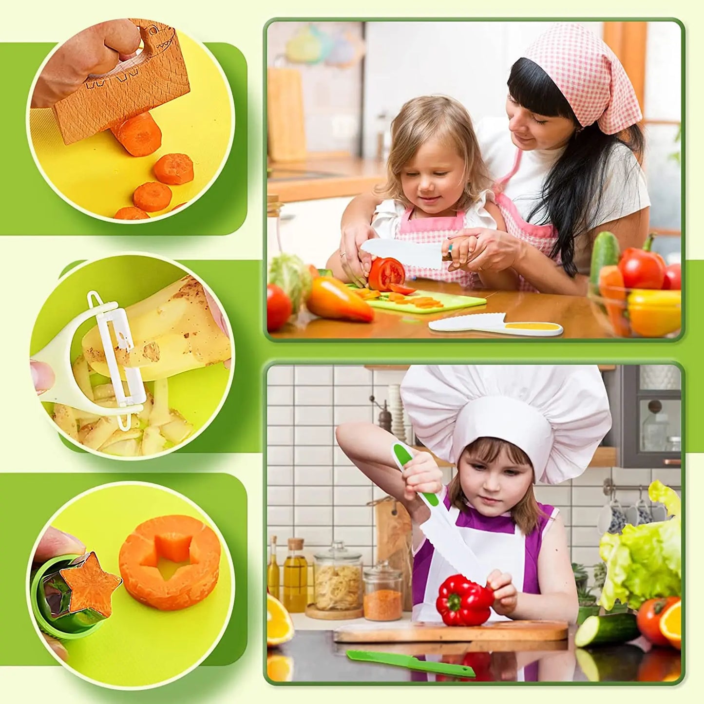 Kit de Cuisine Montessori – Partagez le Plaisir de Cuisiner en Famille