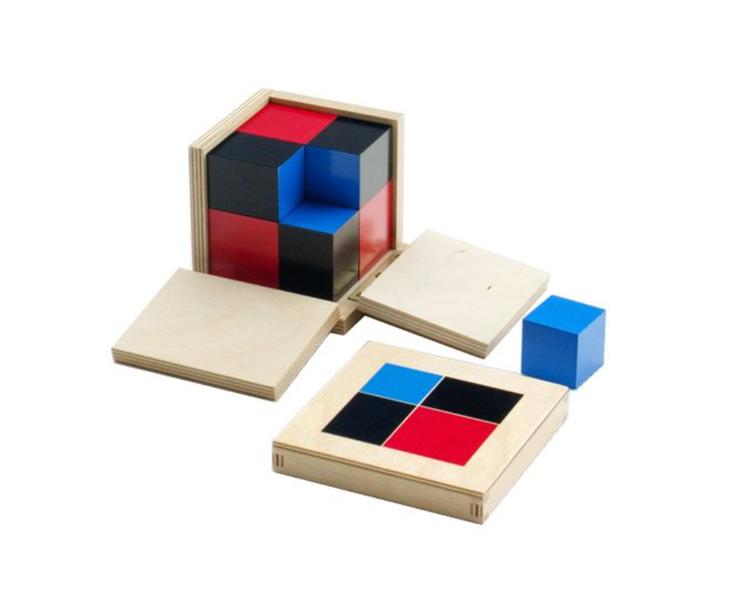 Cube Binomial Montessori : l’algèbre entre les mains de votre enfant