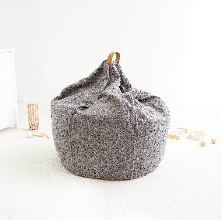 Pouf Teddy en Bouclettes – Le nid douillet pour des moments de détente