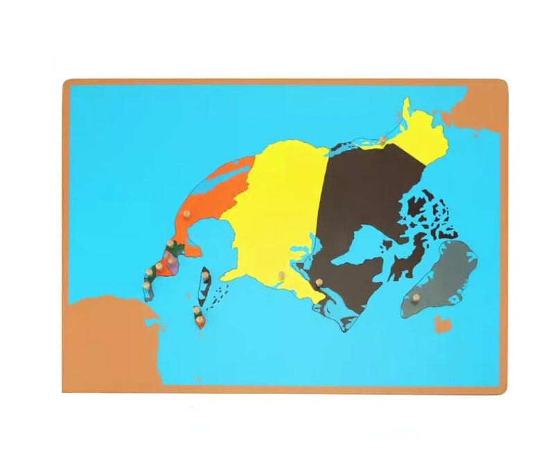 Carte du Monde Montessori : un voyage éducatif et sensoriel à travers les continents