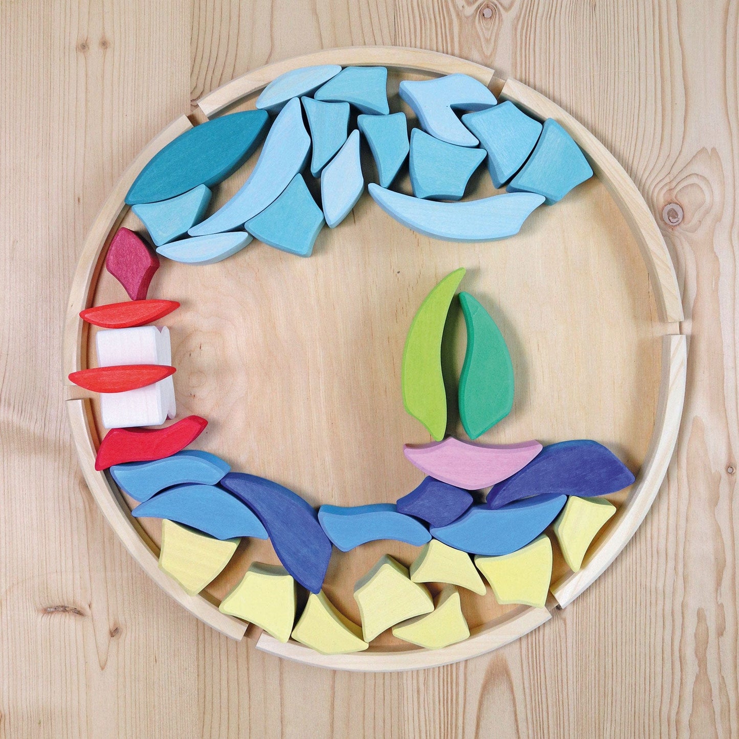 Set de Construction en Bois – Stimulez la Créativité et la Coordination de Votre Enfant
