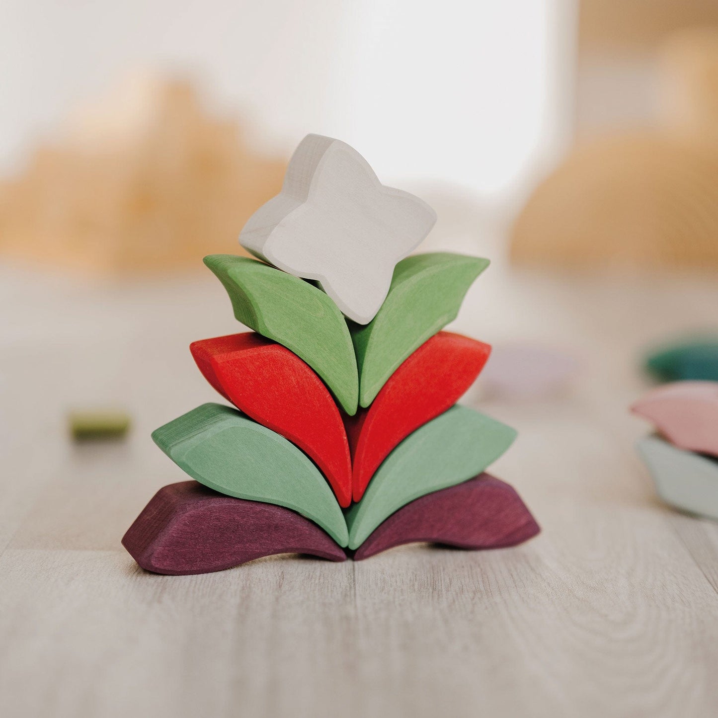 Set de Construction en Bois – Stimulez la Créativité et la Coordination de Votre Enfant