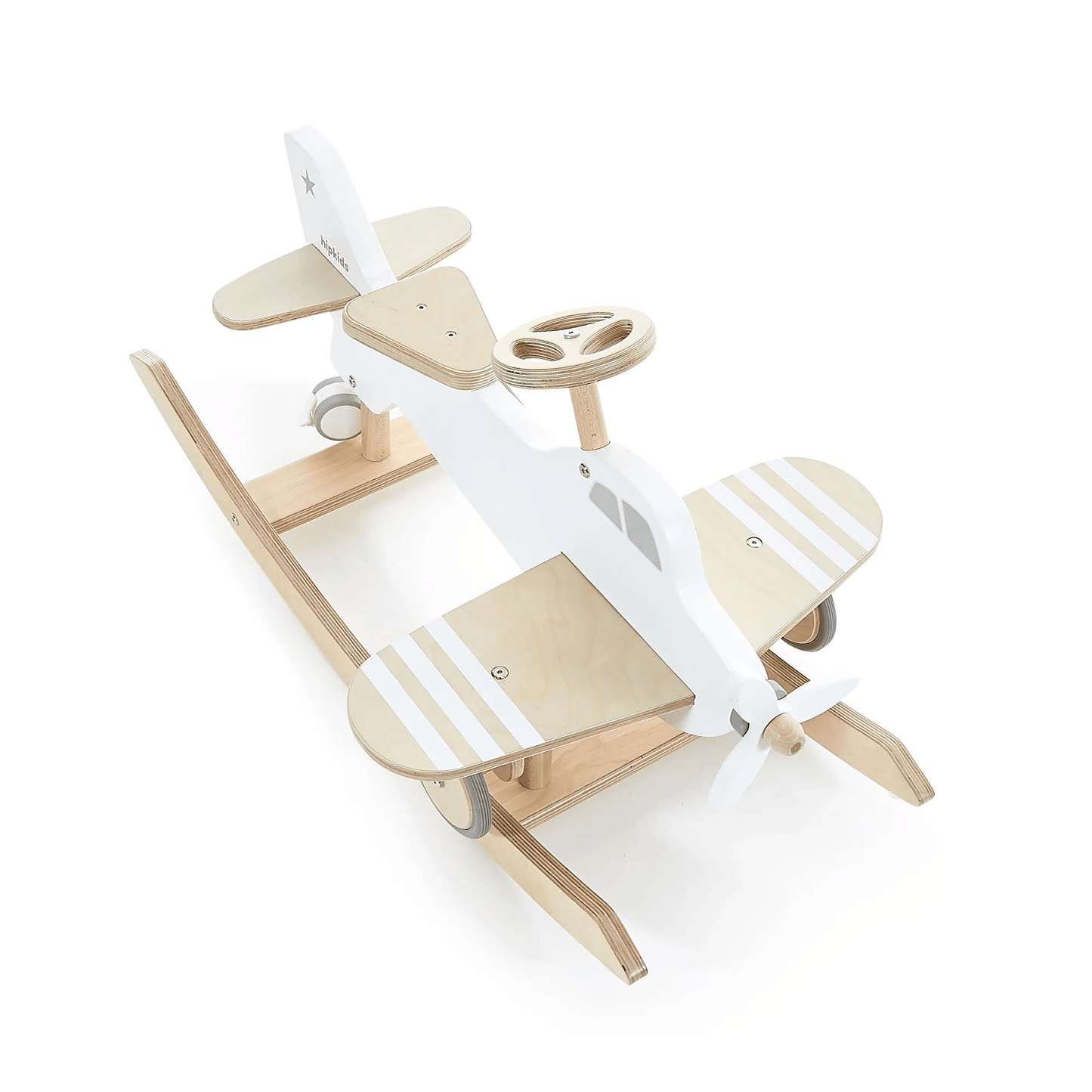 Avion à Bascule en Bois – Envol vers l'imaginaire