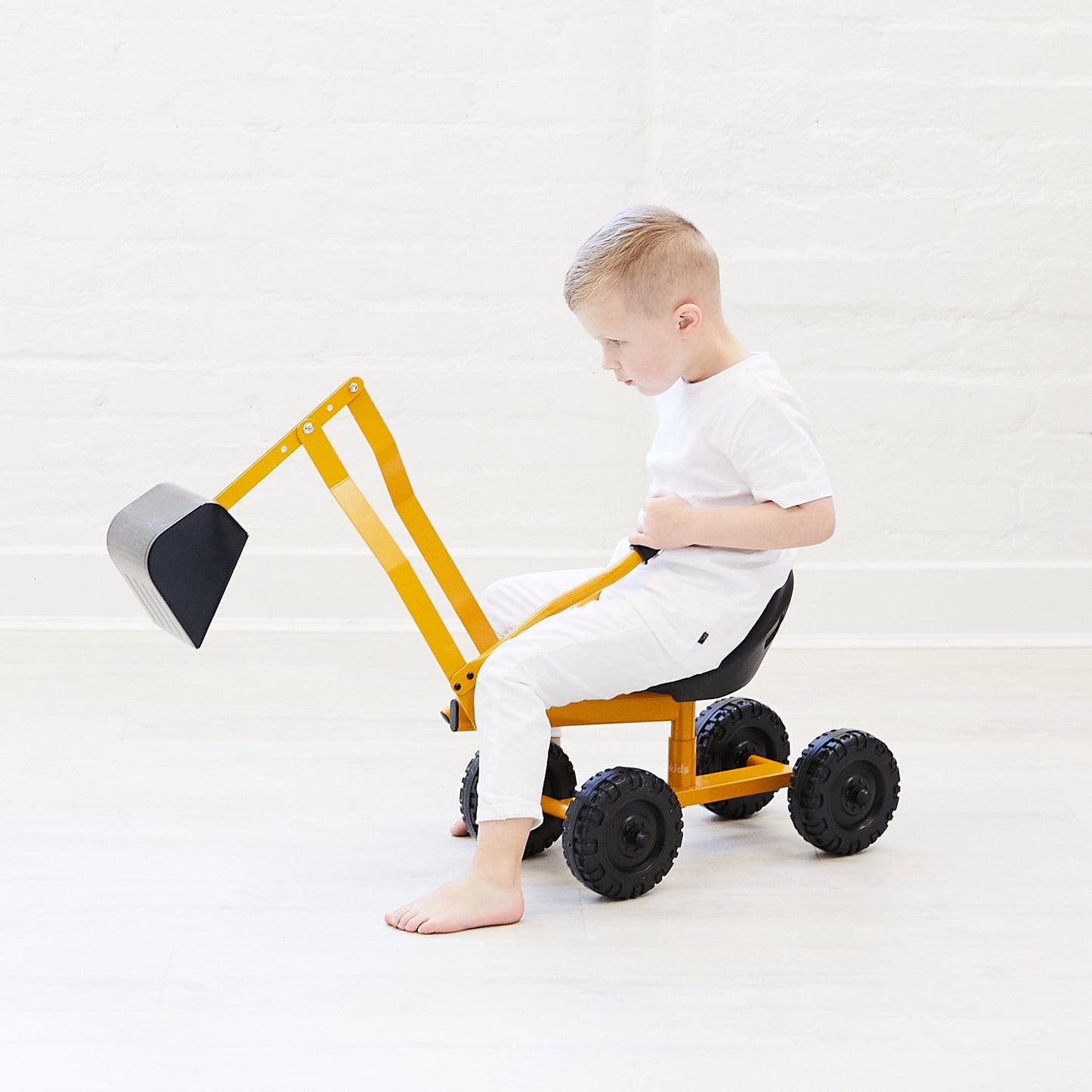 Pelle Mécanique Porteur en Acier pour Enfants – Creusez le terrain de l'imagination