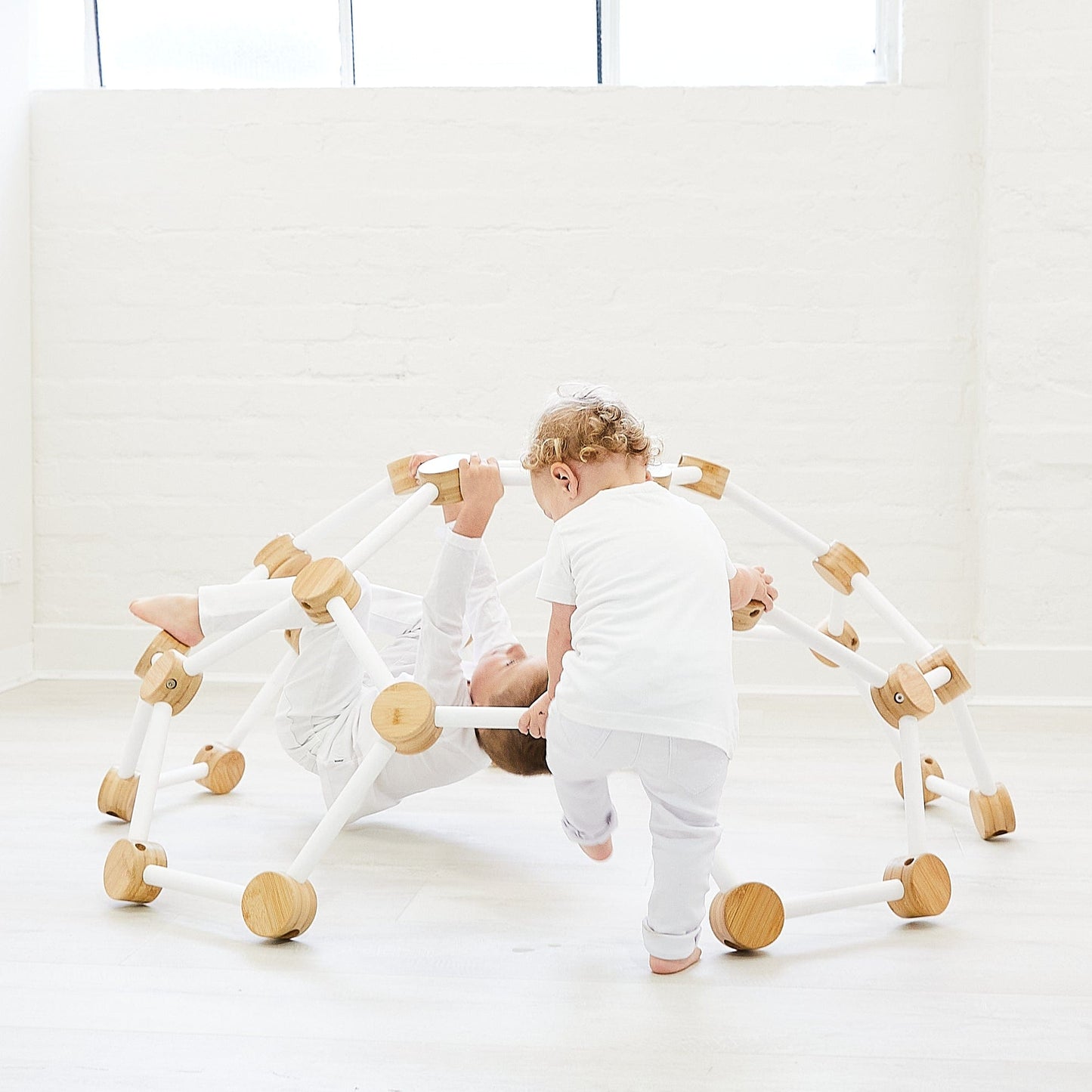Dôme d'Escalade Montessori – Une Aventure Grimpante pour Développer Force et Agilité