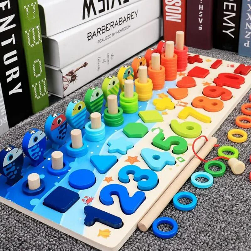 Planche de Comptage Montessori – Apprenez à Compter en Jouant
