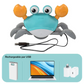 Crabe Musical Montessori – Un Compagnon Amusant pour Encourager Bébé à Bouger