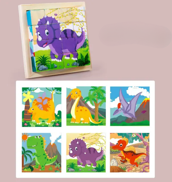 Puzzle Cube Montessori – Stimulez l'Esprit Créatif de Votre Enfant