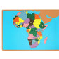 Carte du Monde Montessori : un voyage éducatif et sensoriel à travers les continents