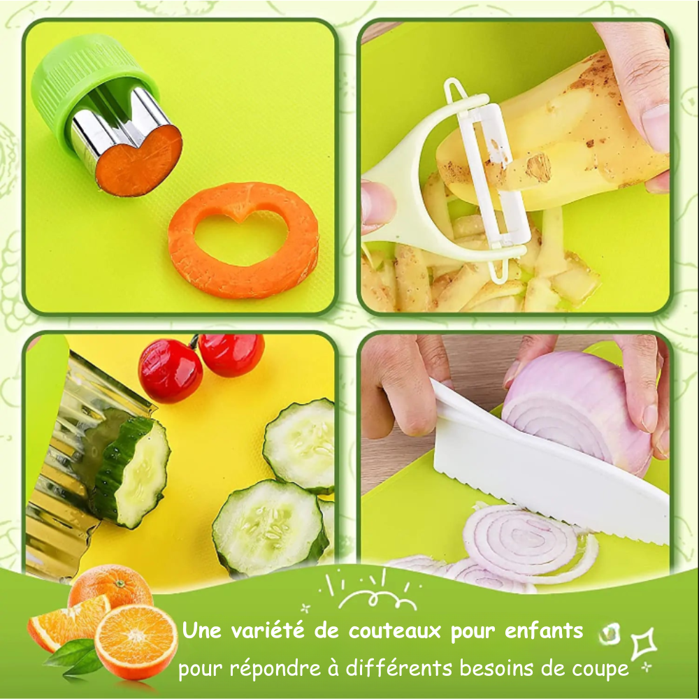 Kit de Cuisine Montessori – Partagez le Plaisir de Cuisiner en Famille