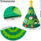 Sapin de Noël en Feutrine Montessori – Décoration Festive et Éducative pour les Tout-Petits