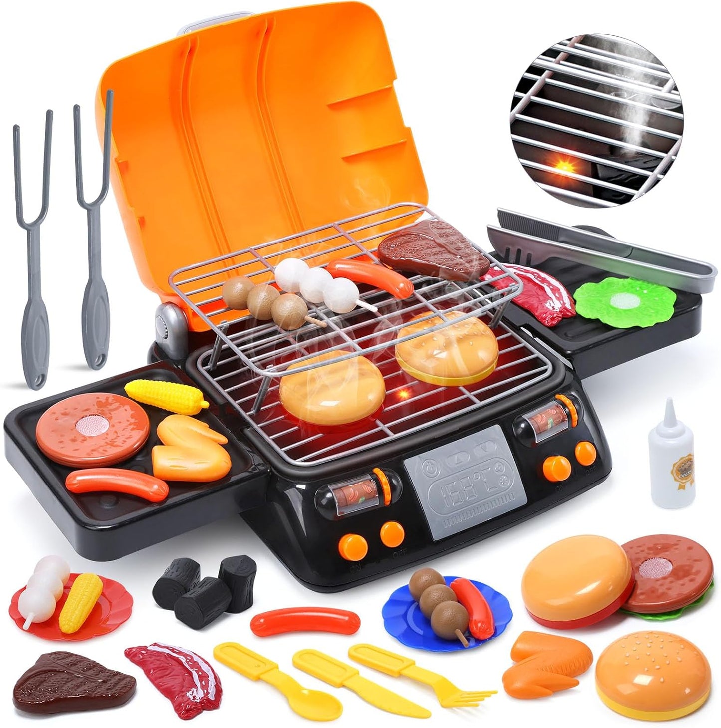 Set de Barbecue Montessori – Pour les Petits Chefs en Herbe
