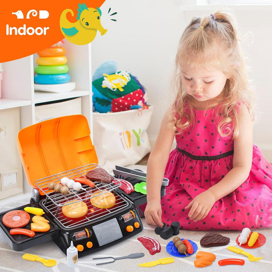 Set de Barbecue Montessori – Pour les Petits Chefs en Herbe