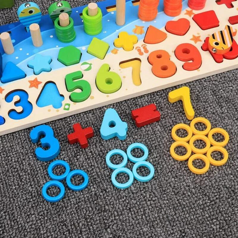Planche de Comptage Montessori – Apprenez à Compter en Jouant