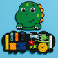 Tableau d'Activités Dino Montessori – Éveillez la Curiosité de Votre Enfant avec un Compagnon Jurassique