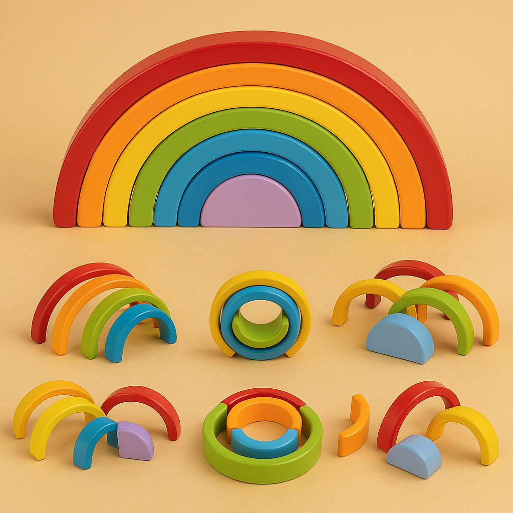 Arc-en-Ciel Montessori – Un Monde de Couleurs pour Stimuler l'Imagination de Votre Enfant