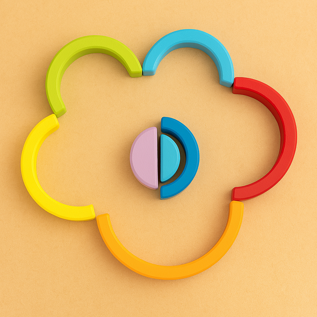 Arc-en-Ciel Montessori – Un Monde de Couleurs pour Stimuler l'Imagination de Votre Enfant