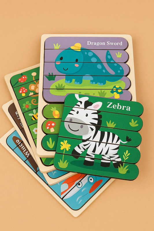 Puzzle Recto-Verso Montessori – Deux Fois Plus de Plaisir et d'Apprentissage