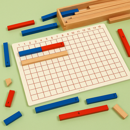 Calcul Montessori – Apprendre les Opérations en S'Amusant