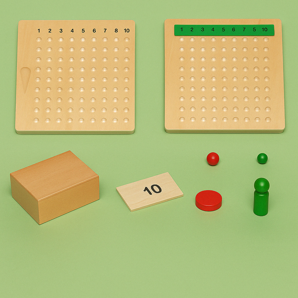 Calcul Montessori – Apprendre les Opérations en S'Amusant