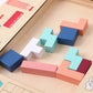 Puzzle Tetris en Bois Montessori – Un Jeu Classique pour Stimuler l'Esprit Logique