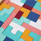 Puzzle Tetris en Bois Montessori – Un Jeu Classique pour Stimuler l'Esprit Logique