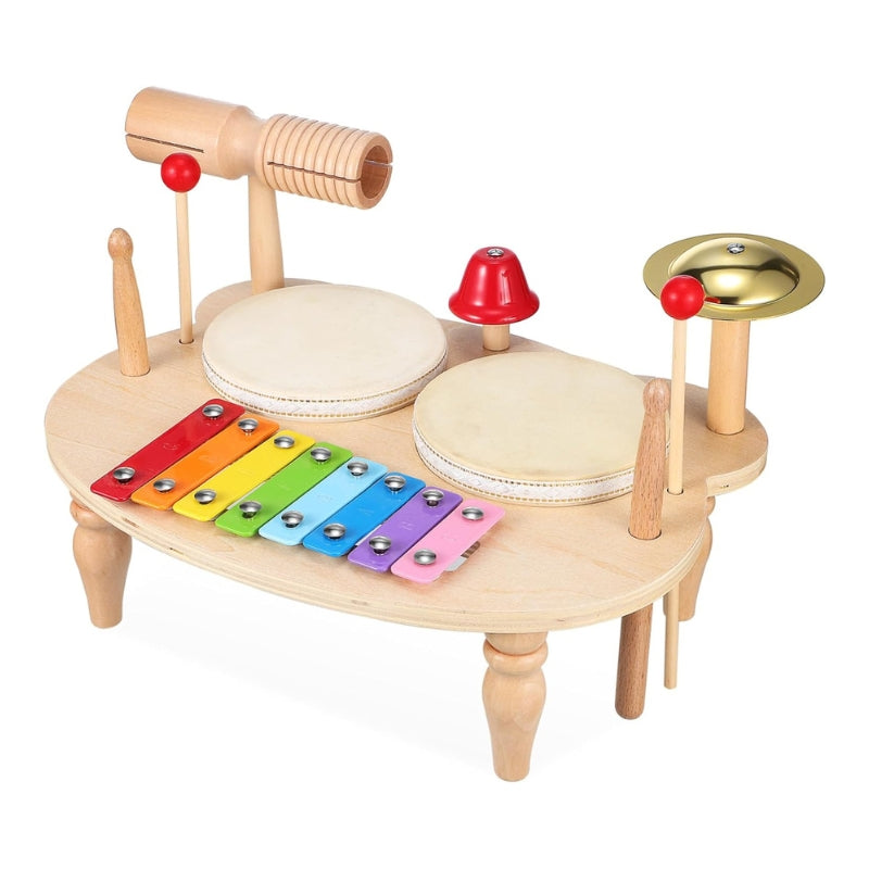 Set de Percussions Montessori – Éveillez le musicien qui sommeille en votre enfant