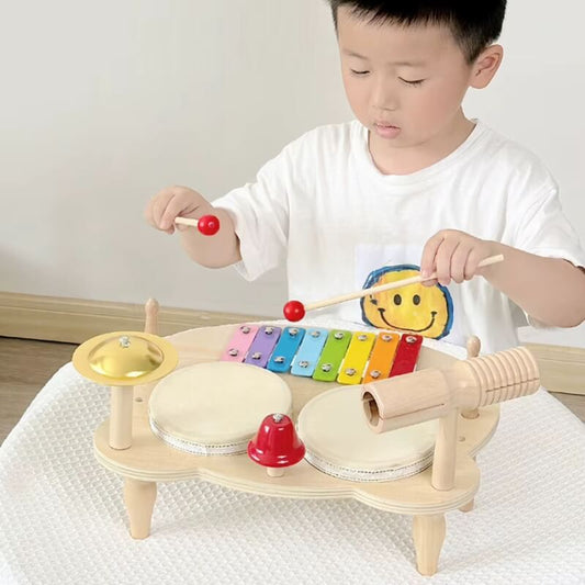 Set de Percussions Montessori – Éveillez le musicien qui sommeille en votre enfant