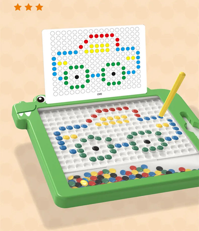 Tableau Magnétique Montessori – Stimulez la Créativité et la Motricité Fine de Votre Enfant