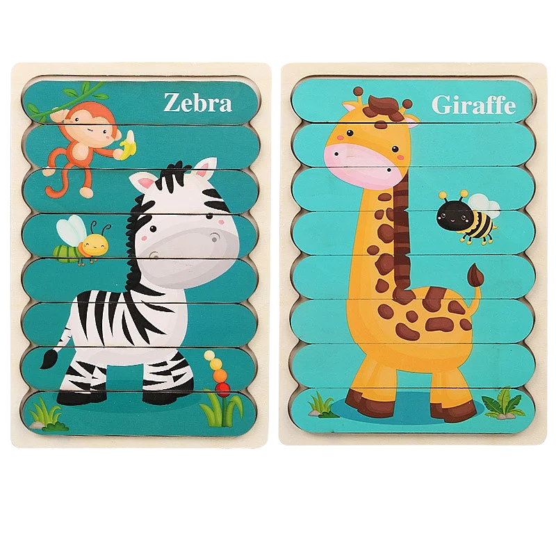 Puzzle Recto-Verso Montessori – Deux Fois Plus de Plaisir et d'Apprentissage