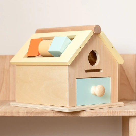 Jouet Bébé 5-en-1 Montessori – L’Éveil Doux et Intelligent dès 6 Mois
