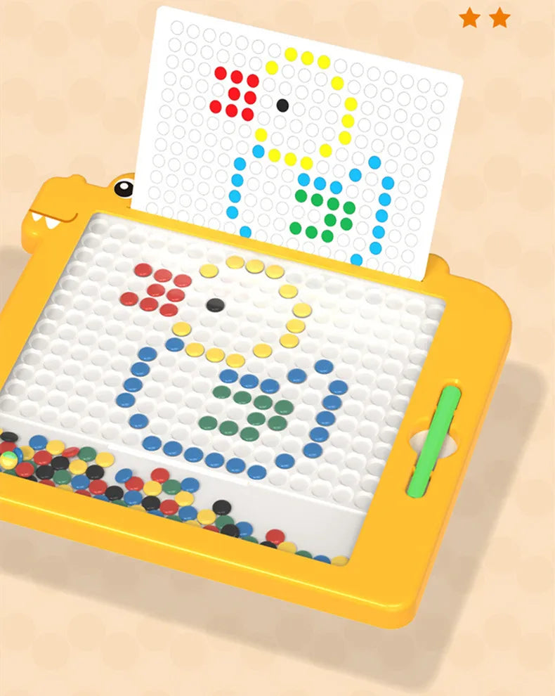 Tableau Magnétique Montessori – Stimulez la Créativité et la Motricité Fine de Votre Enfant