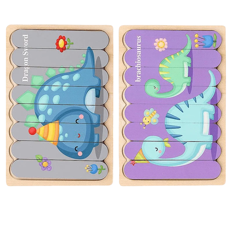 Puzzle Recto-Verso Montessori – Deux Fois Plus de Plaisir et d'Apprentissage