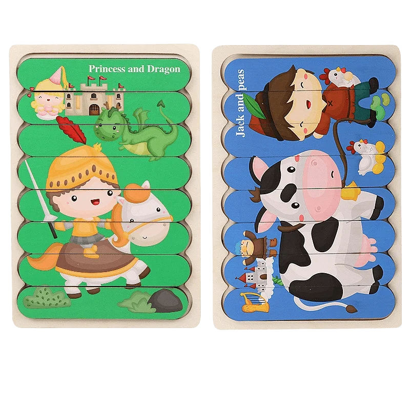 Puzzle Recto-Verso Montessori – Deux Fois Plus de Plaisir et d'Apprentissage