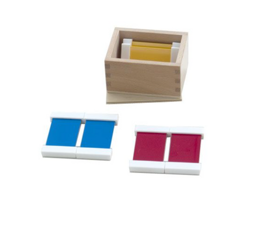 Boîte de Couleurs Montessori : une initiation sensorielle aux couleurs primaires